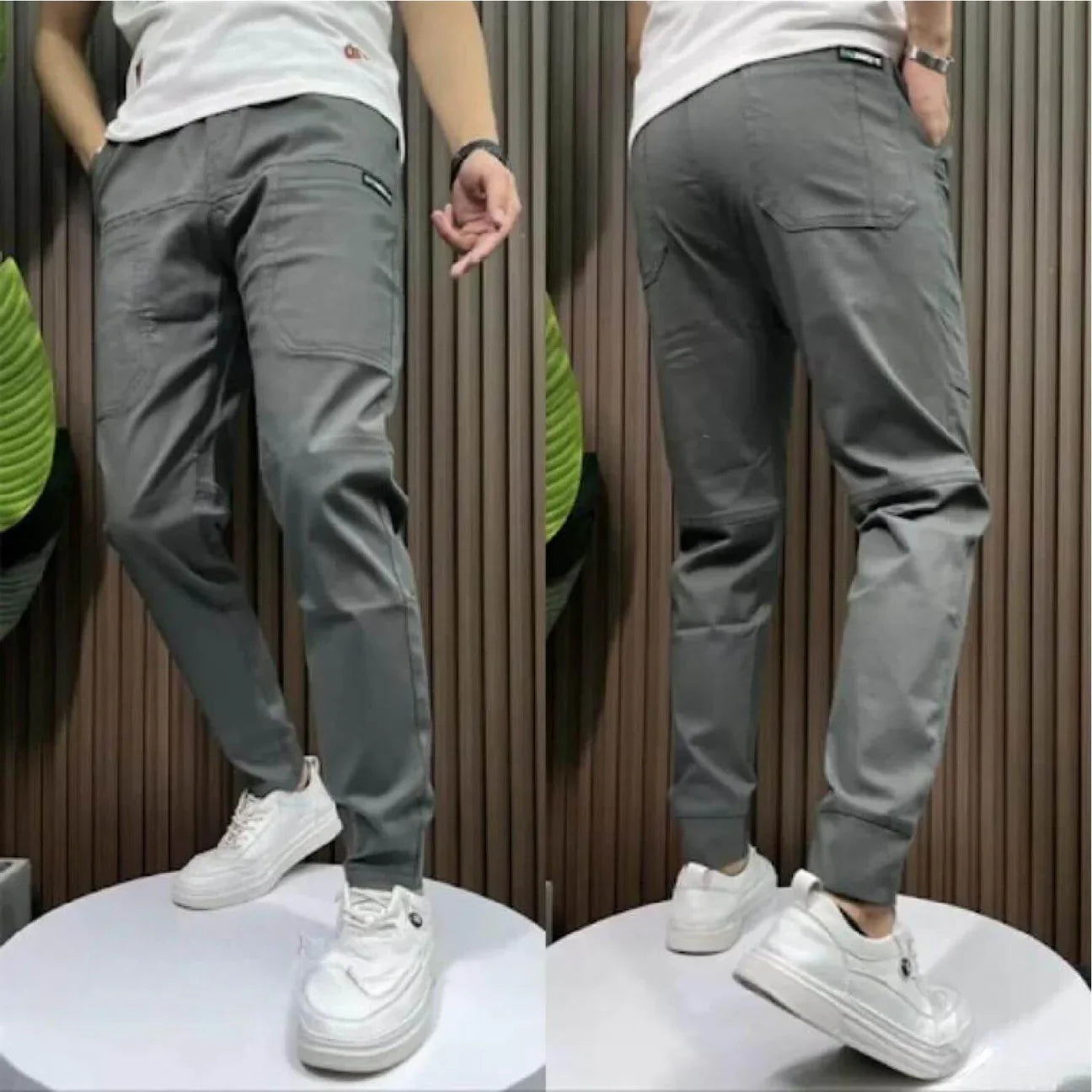 Premium Stretch Cargo Jeans – Comfort Meets Style