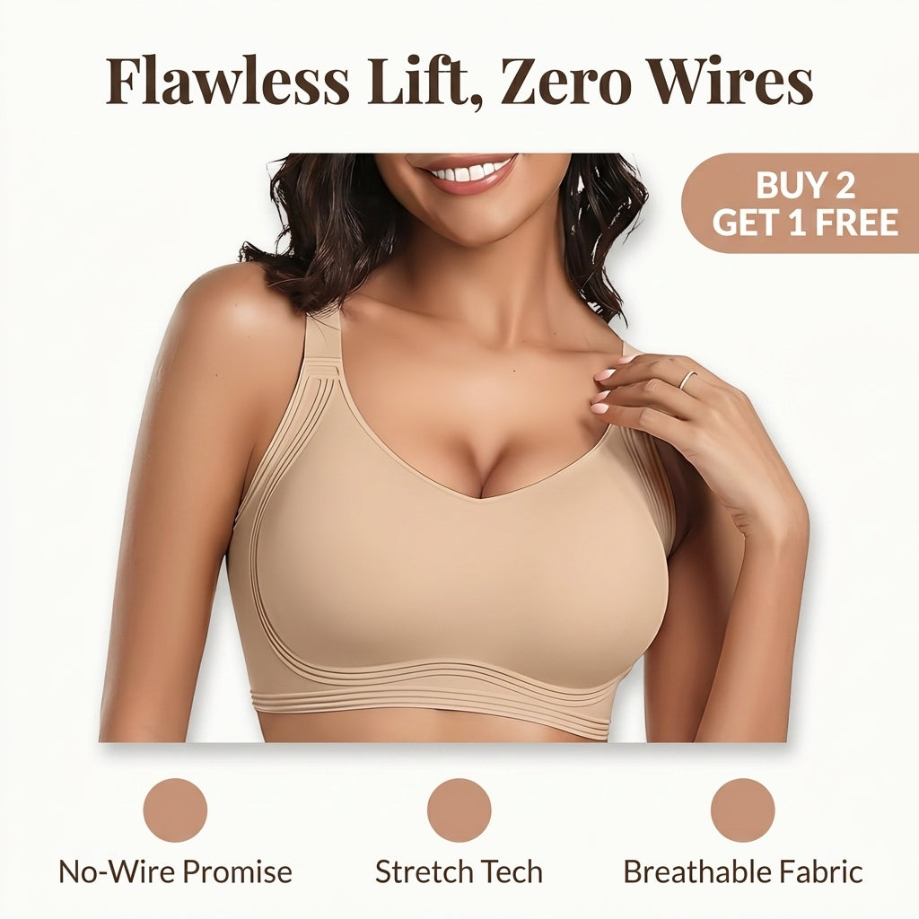 Full Coverage Push Up Bra™ – All-Day Comfort, Effortless Lift