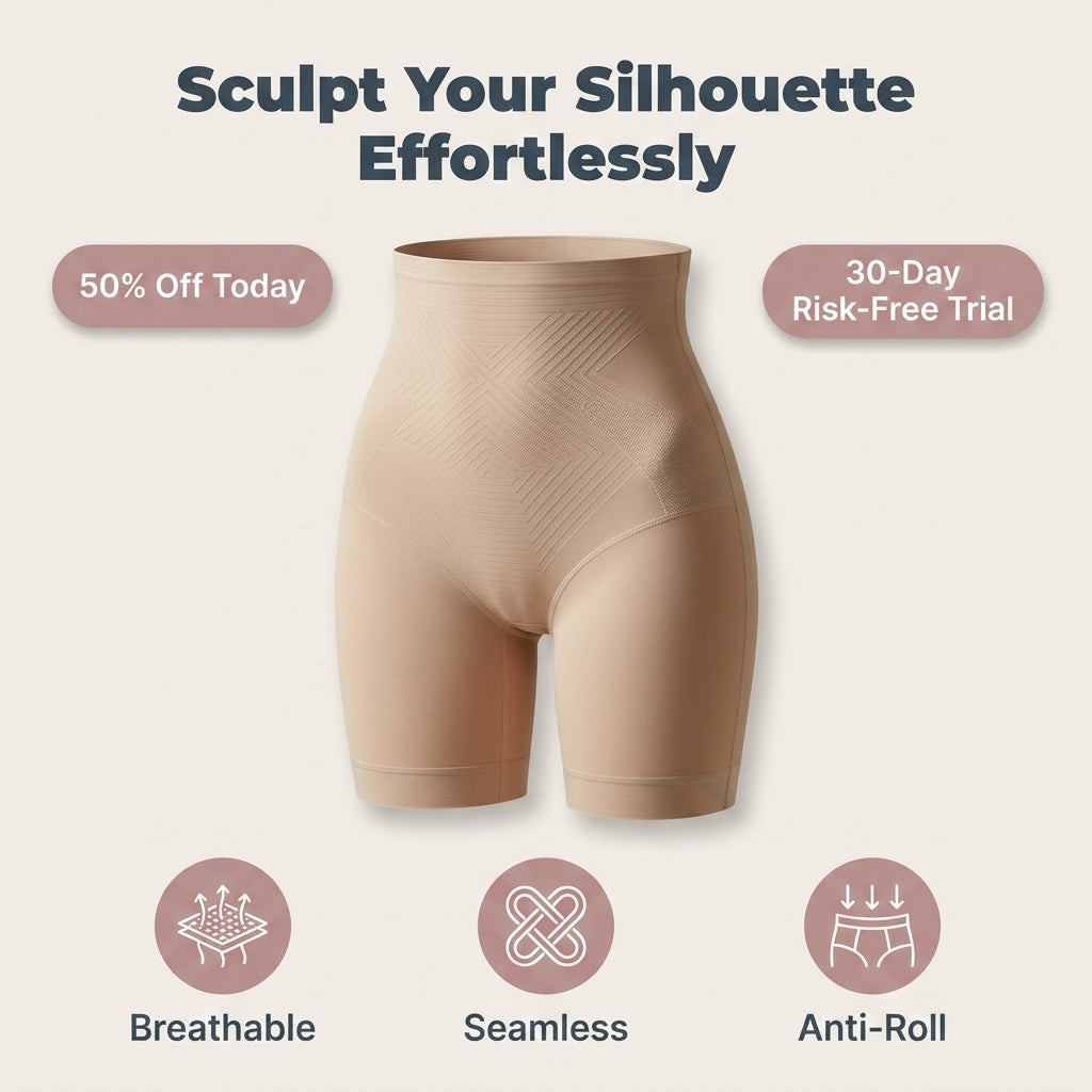 Seamless Tummy Control Shapewear Shorts