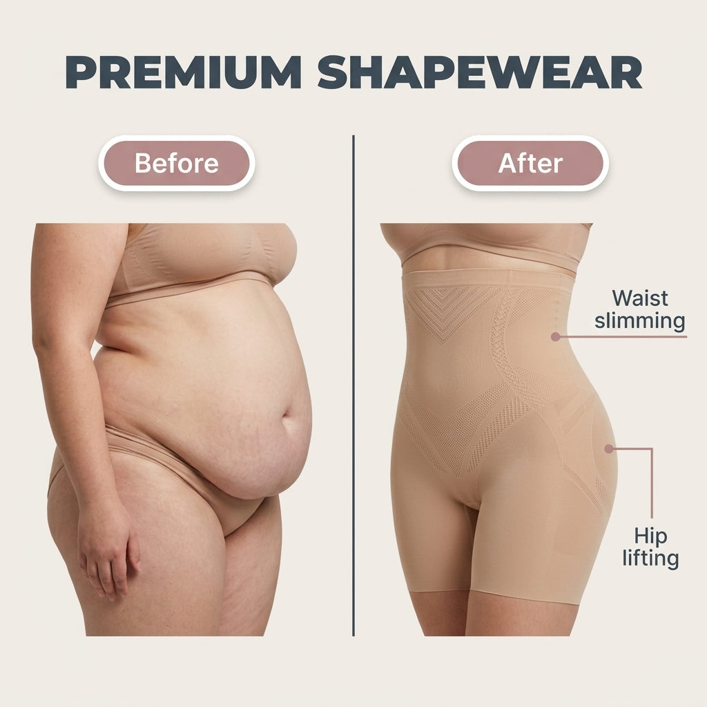Seamless Tummy Control Shapewear Shorts