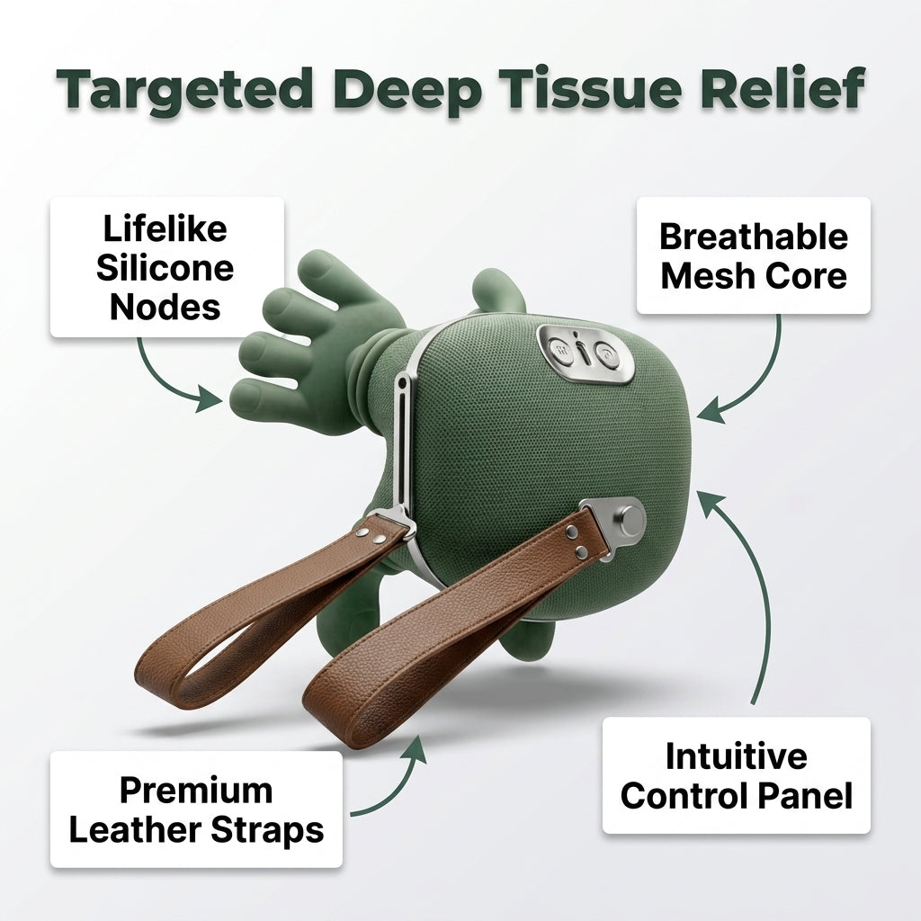 Neck and Shoulder Massager - Daily Tension Relief Without Expensive Appointments