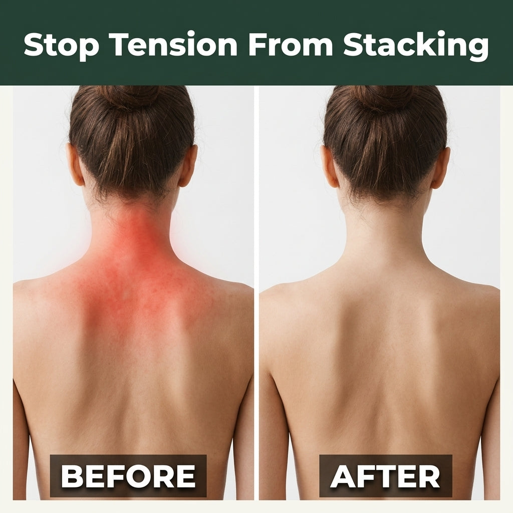 Neck and Shoulder Massager - Daily Tension Relief Without Expensive Appointments