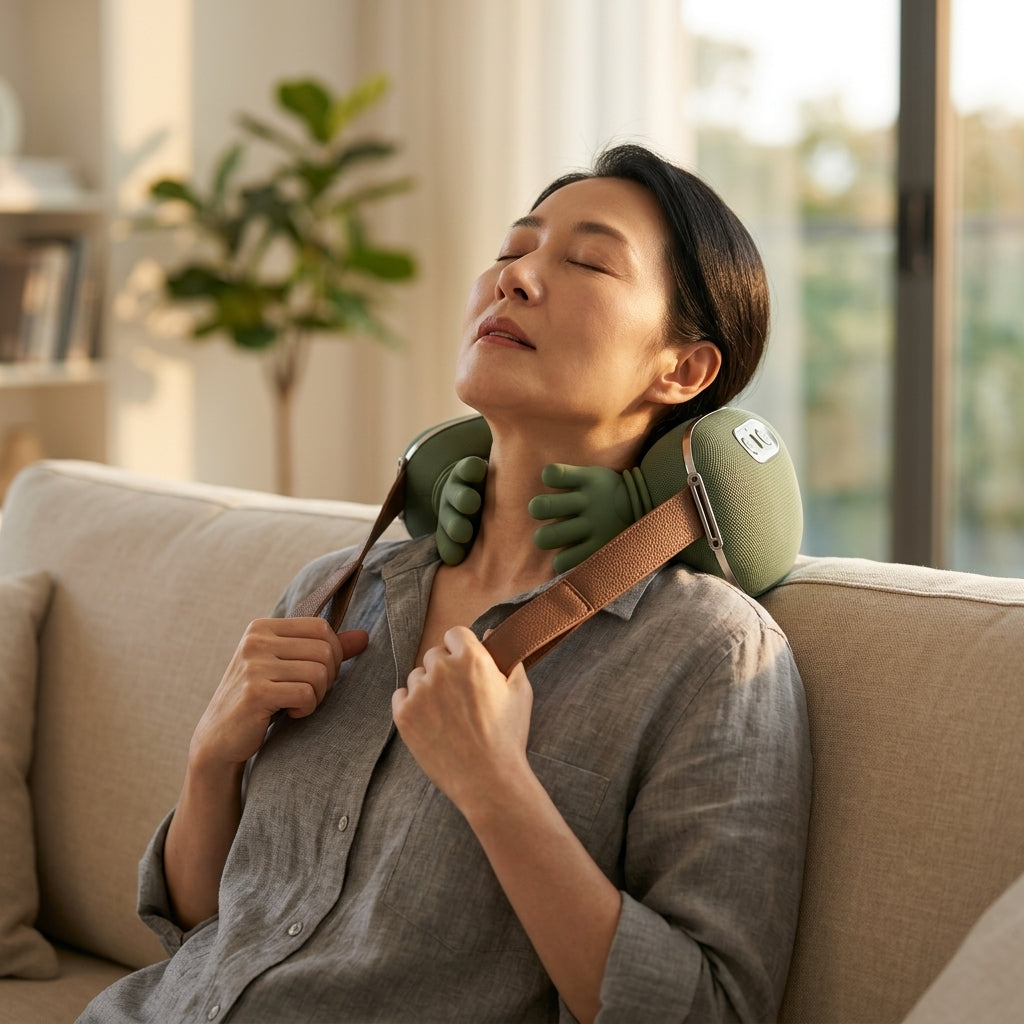 Neck and Shoulder Massager - Daily Tension Relief Without Expensive Appointments