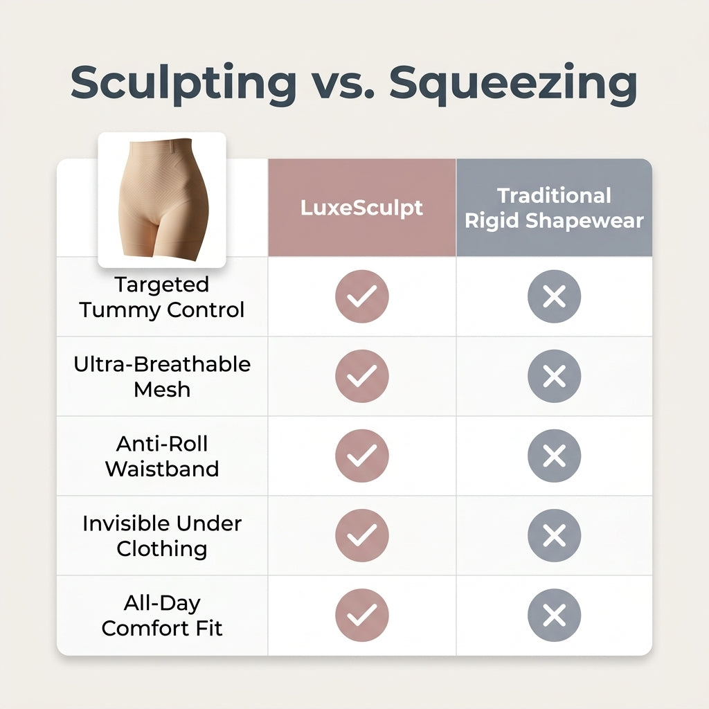 Seamless Tummy Control Shapewear Shorts