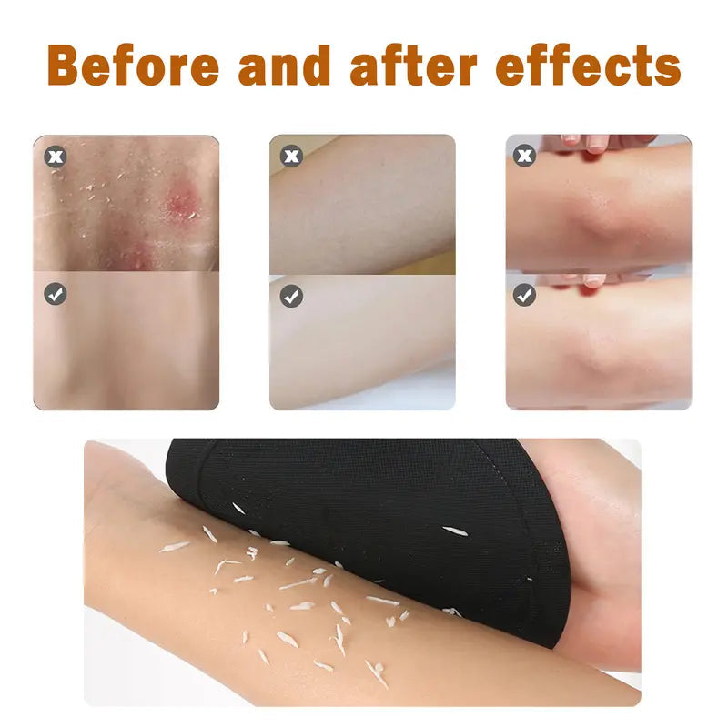 Soft Rubber Shower Scrubber for Efficient Cleansing Body🚿