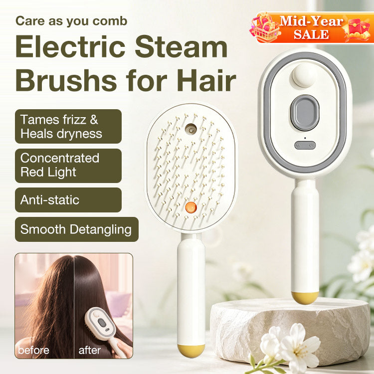 Electric Steam Hair Brush Steam