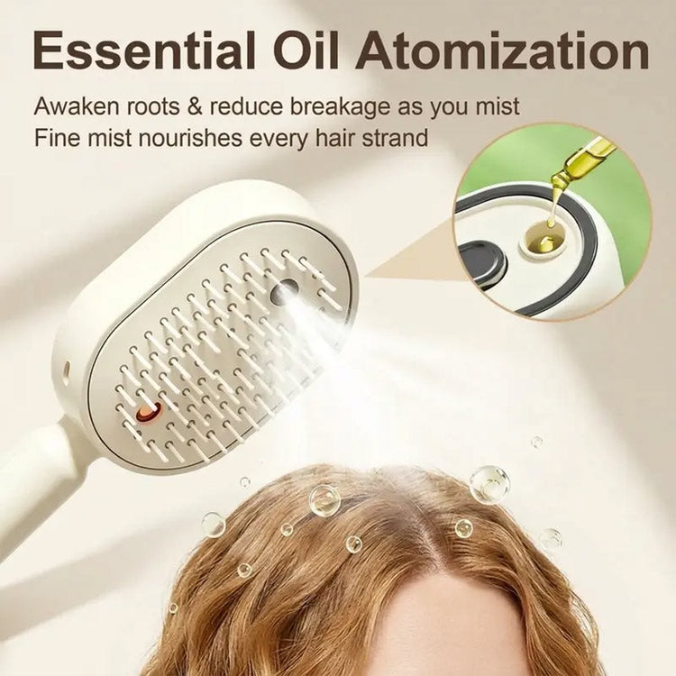 Electric Steam Hair Brush Steam