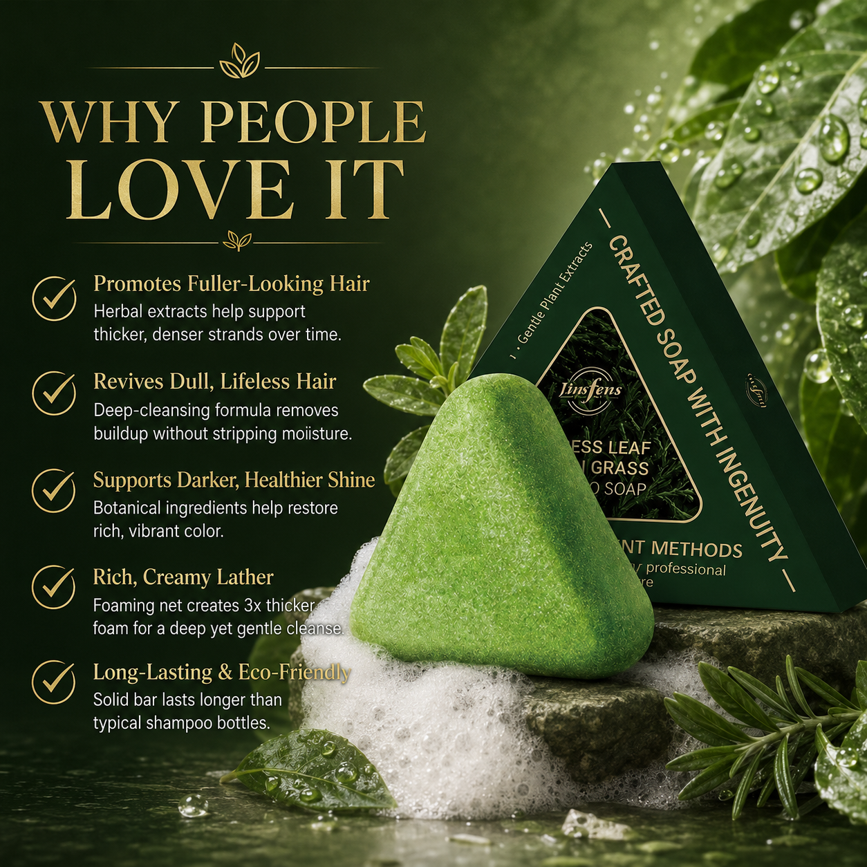 Veyzio™ RootBloom Herbal Hair Bar