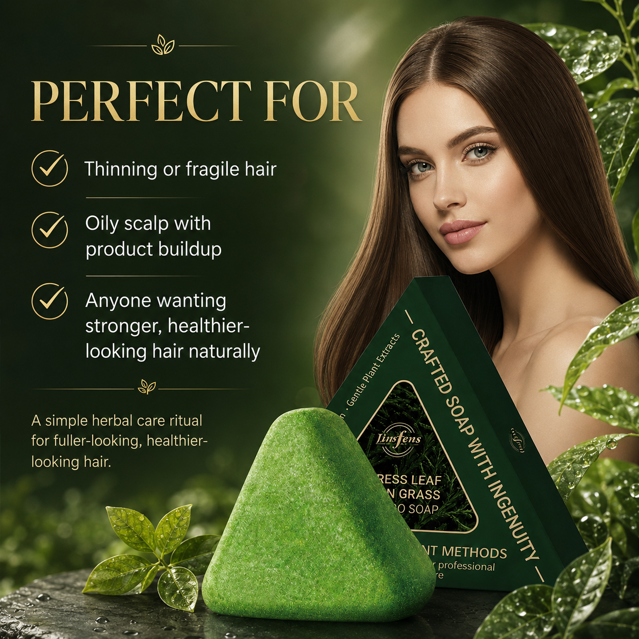 Veyzio™ RootBloom Herbal Hair Bar