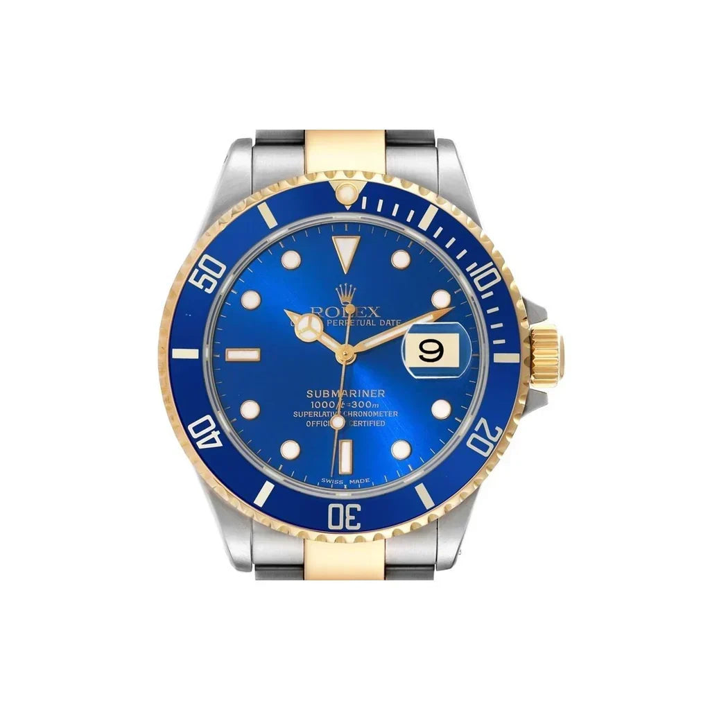 Submariner Automatic Watch With Rotating Bezel