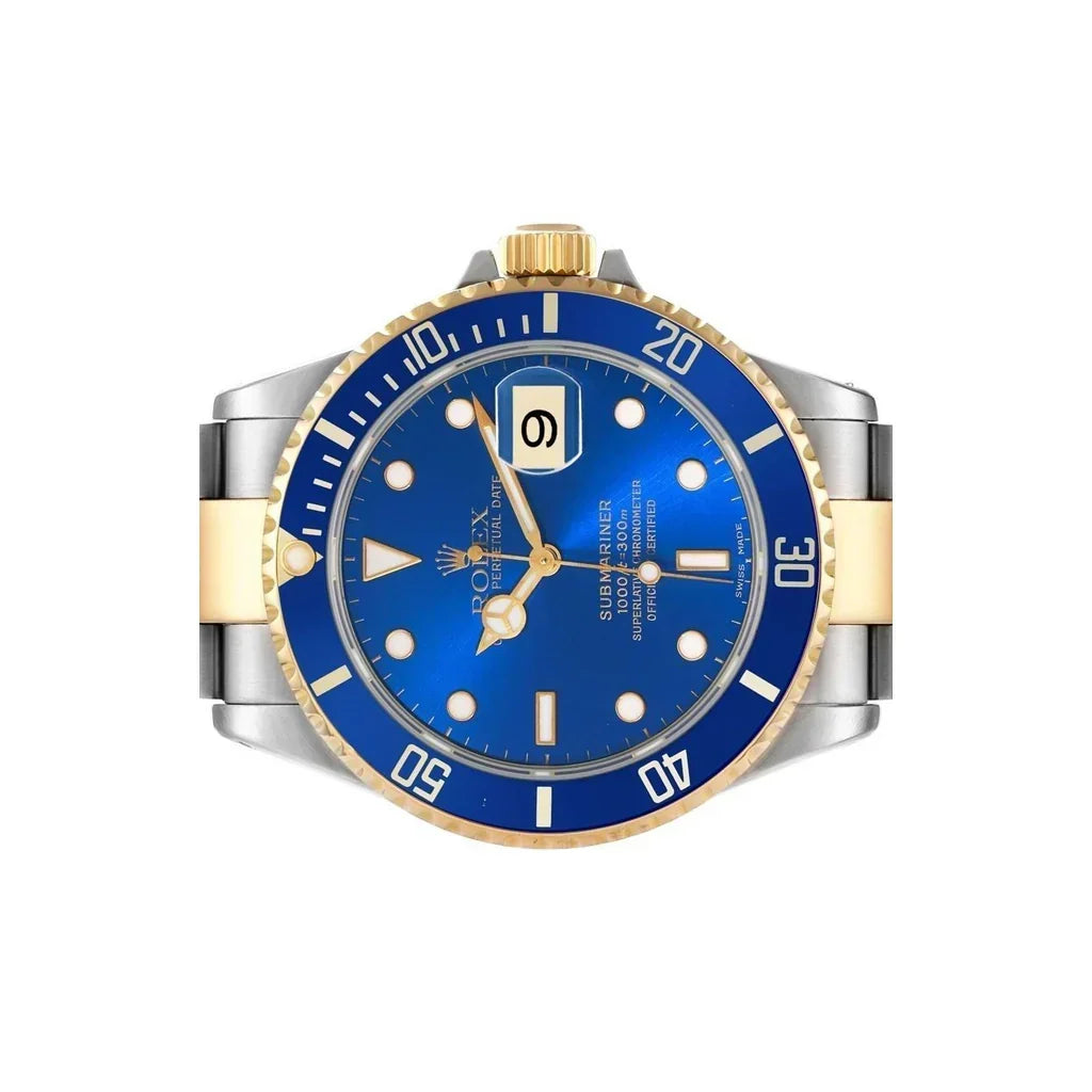Submariner Automatic Watch With Rotating Bezel