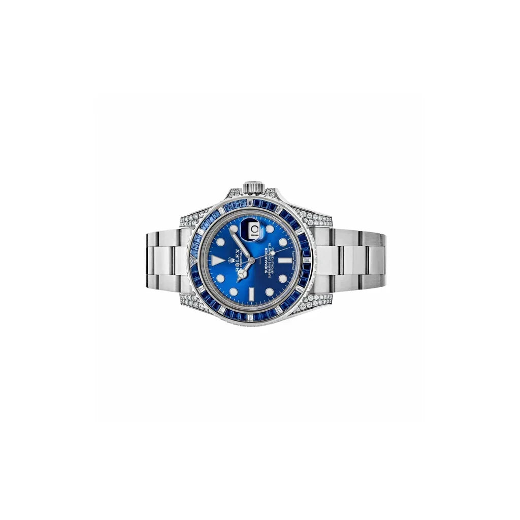 Submariner Automatic Watch With Sapphire And Diamond Bezel