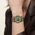 Classic Datejust Automatic Watch With Diamond Dial