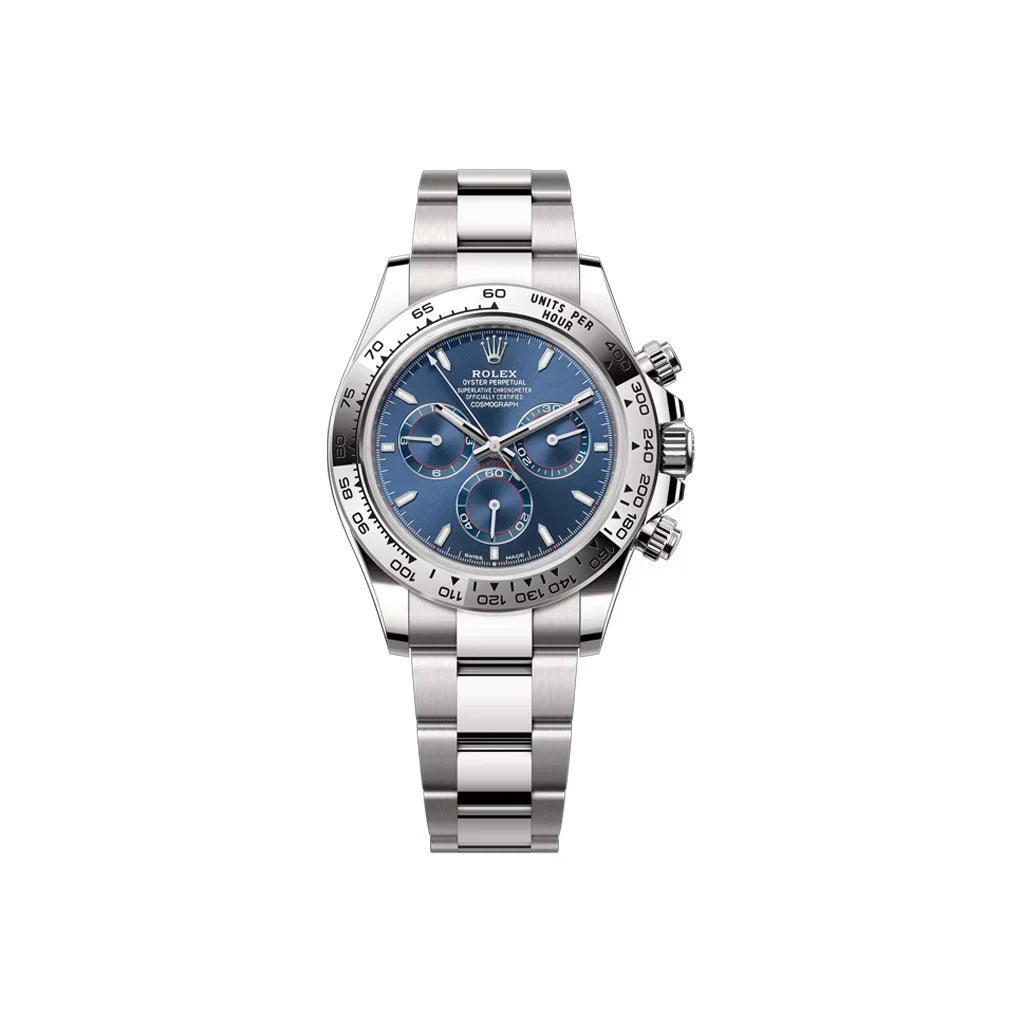 Cosmograph Daytona Blue Dial Oyster Men's Watch