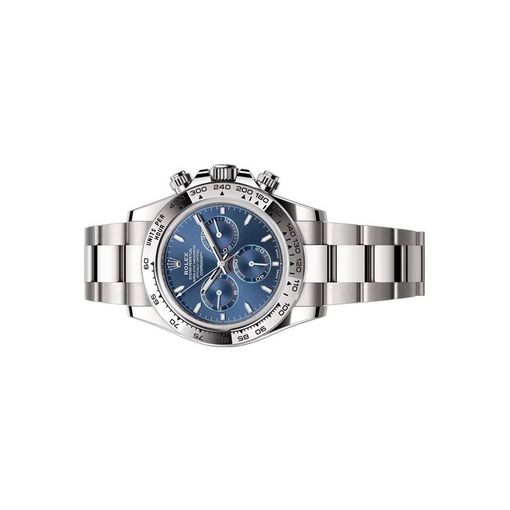 Cosmograph Daytona Blue Dial Oyster Men's Watch