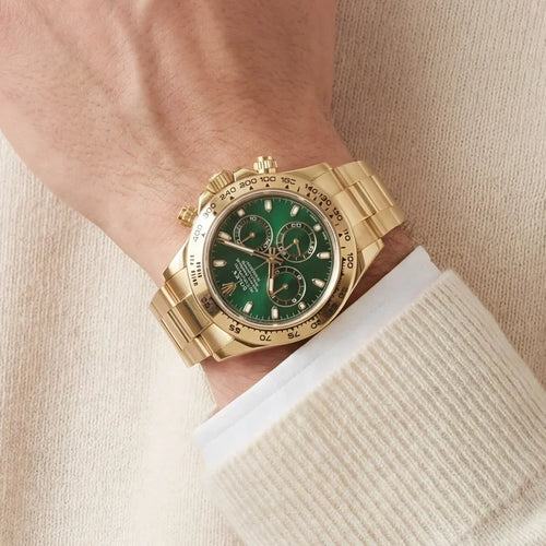 Cosmograph Daytona Green Dial John Mayer Men's Watch