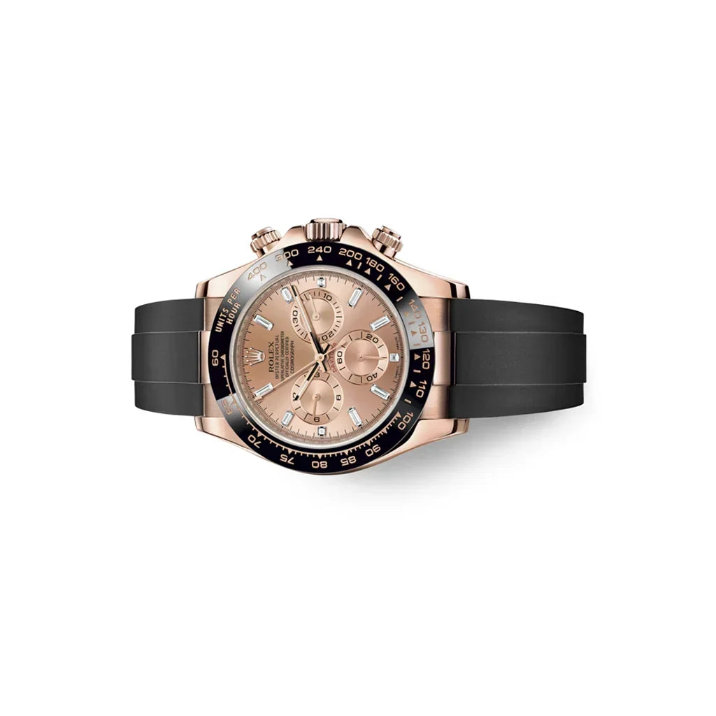 Cosmograph Daytona Pink And Black Dial Men's Watch