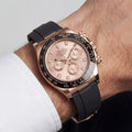 Cosmograph Daytona Pink And Black Dial Men's Watch