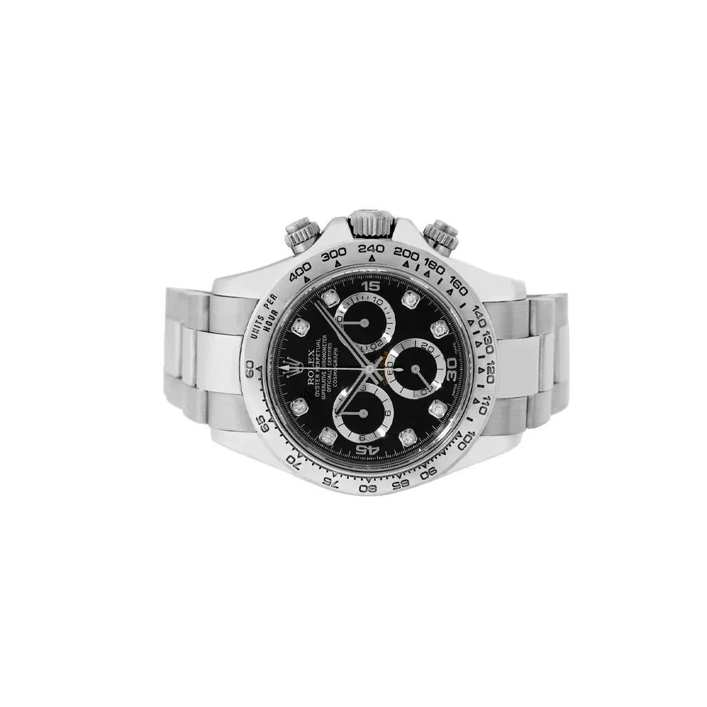 Cosmograph Daytona With Diamonds Dial Oyster Bracelet Automatic Men's Watch
