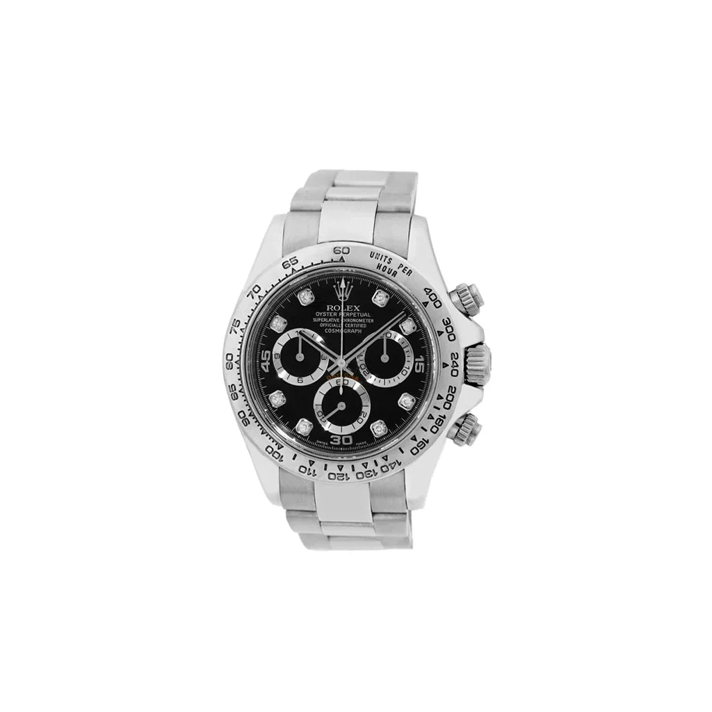 Cosmograph Daytona With Diamonds Dial Oyster Bracelet Automatic Men's Watch