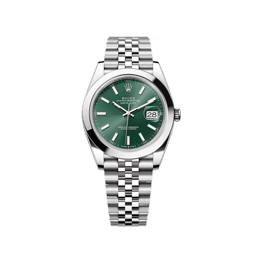 Datejust Automatic Watch With Clean Index Dial