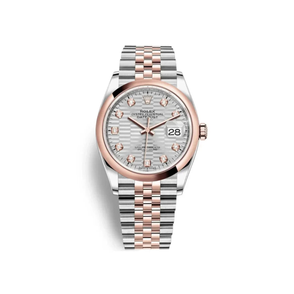 Datejust Automatic Watch With Diamond Index Display