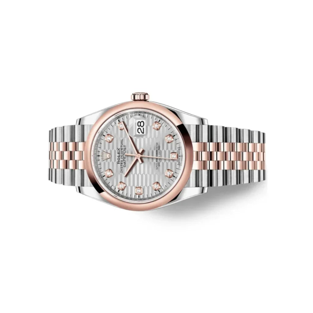 Datejust Automatic Watch With Diamond Index Display