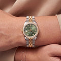 Datejust Automatic Watch With Diamond-Set Dial Accents