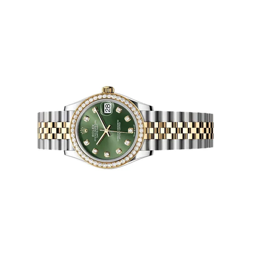 Datejust Automatic Watch With Diamond-Set Dial Accents