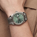Datejust Automatic Watch With Fluted Bezel And Index Dial