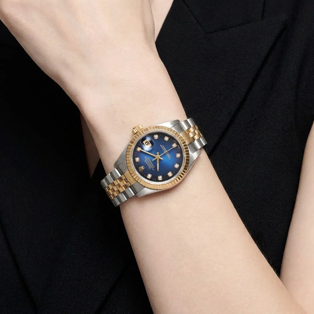 Datejust Blue Dial Ladies Watch
