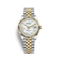 Datejust Elegant Automatic Women's Watch With Mother-of-Pearl Diamond Dial