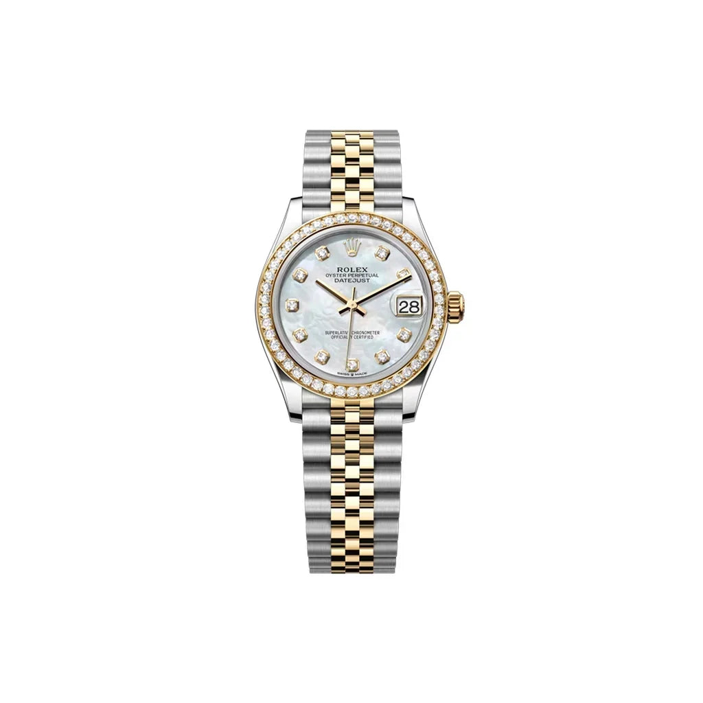 Datejust Mother Of Pearl Dial Bezel Women's Watch