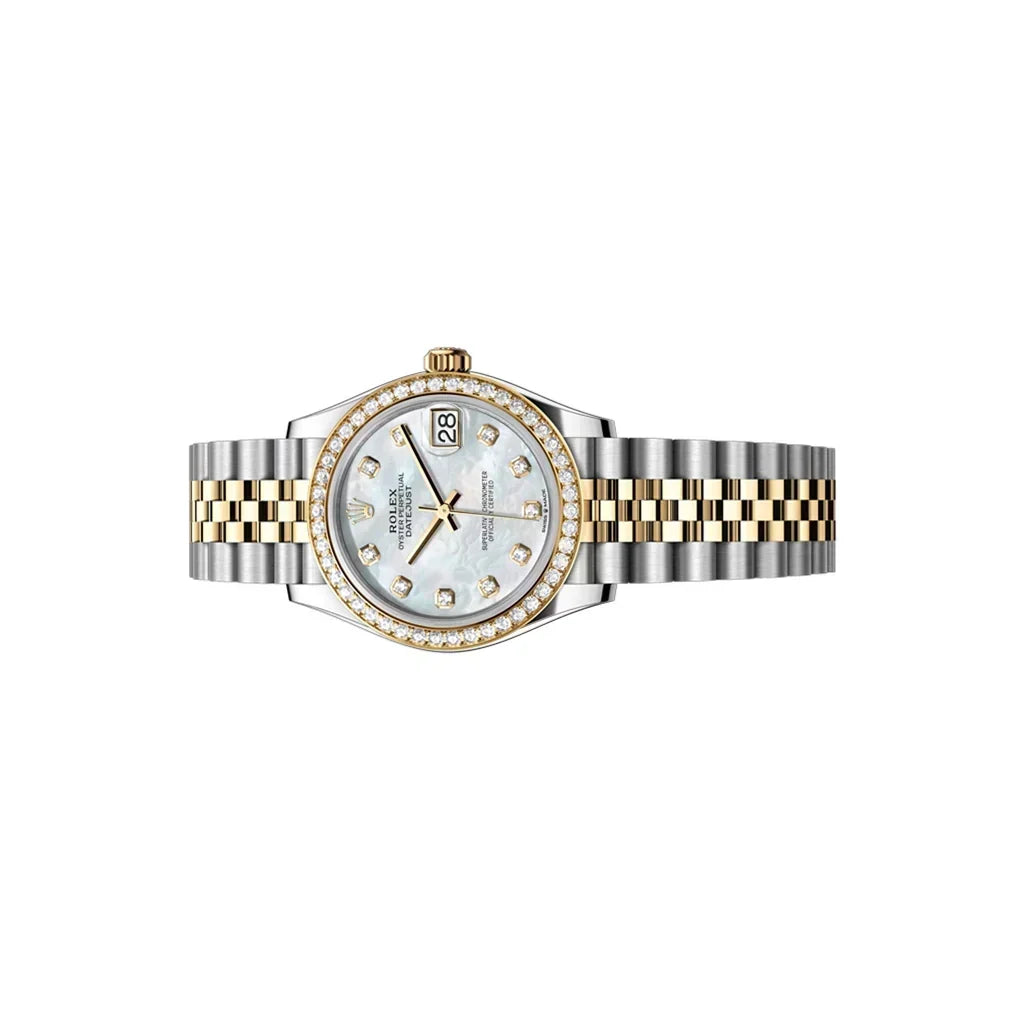 Datejust Mother Of Pearl Dial Bezel Women's Watch