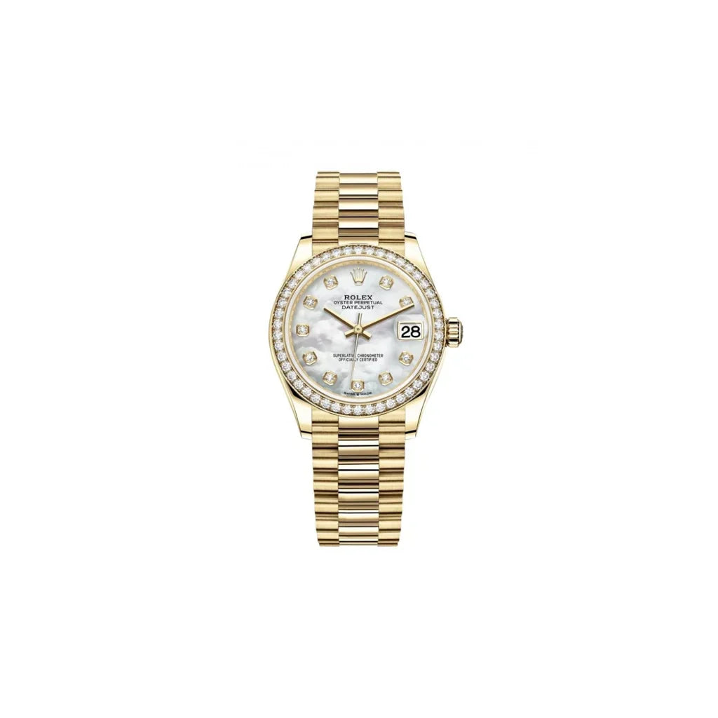 Datejust Mother Of Pearl Diamond Automatic Ladies Watch