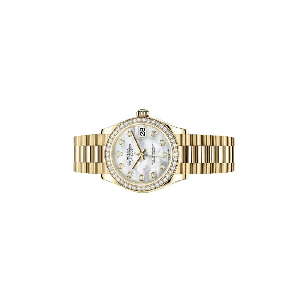 Datejust Mother Of Pearl Diamond Automatic Ladies Watch