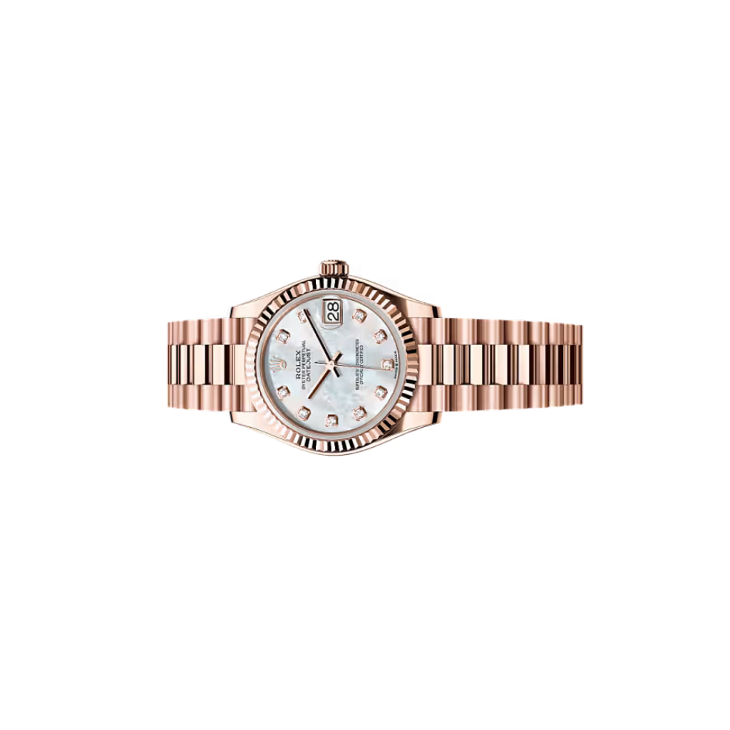 Datejust Mother Of Pearl Diamond Dial Ladies President Watch