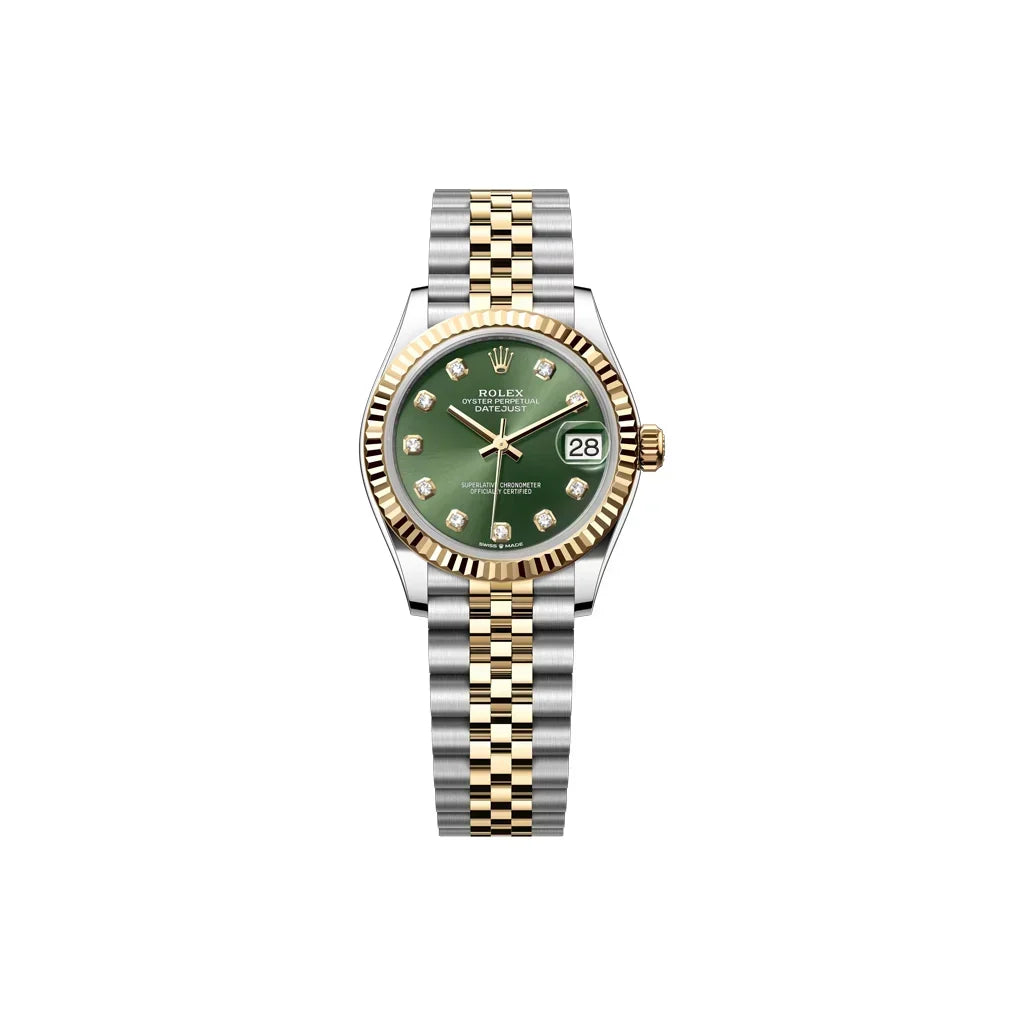 Datejust Olive Green Dial Women's Watch