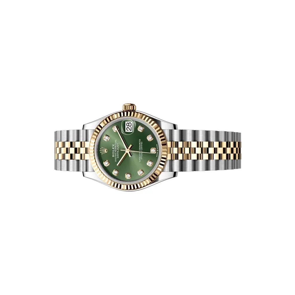 Datejust Olive Green Dial Women's Watch