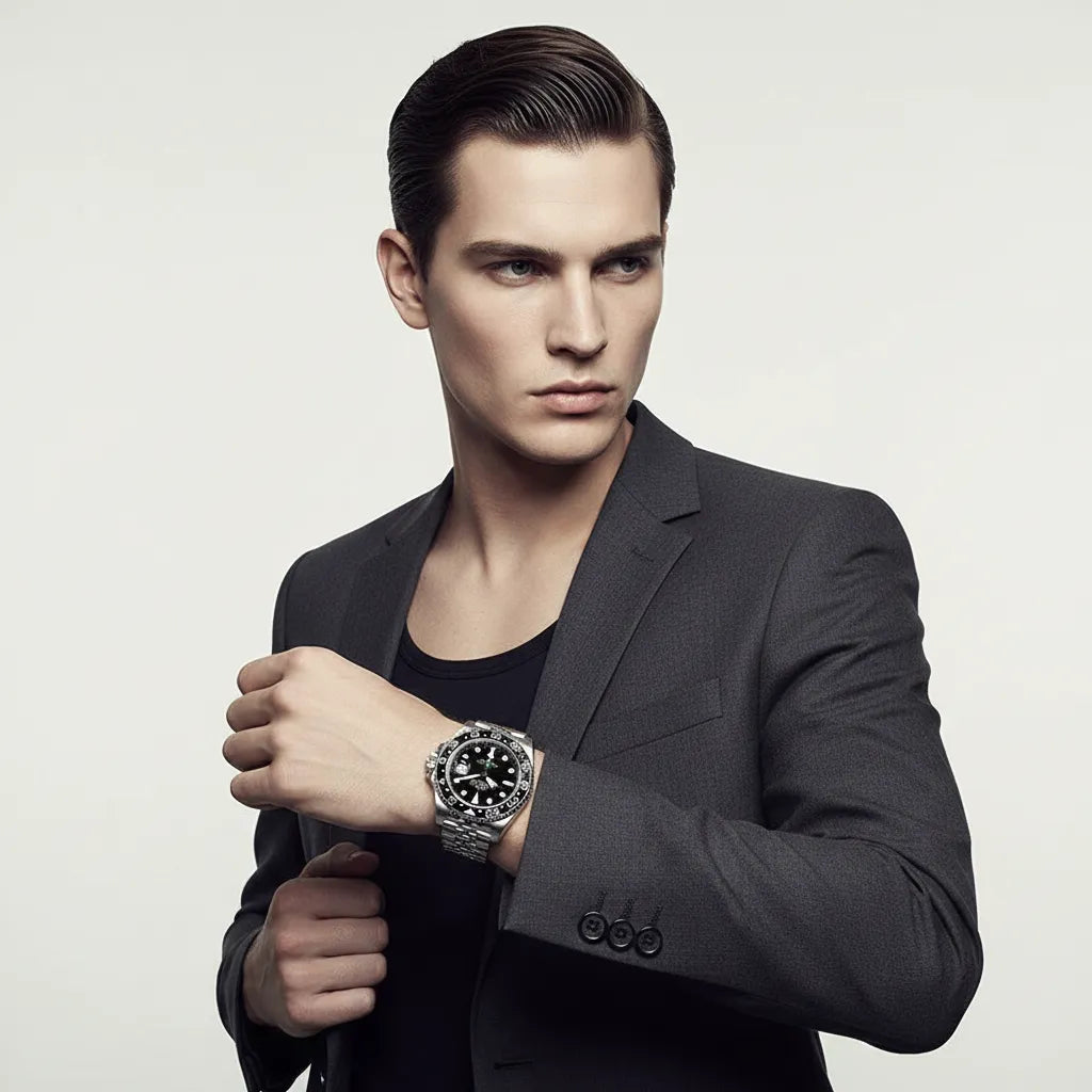 GMT-Master II Automatic Watch With Dual Time Display