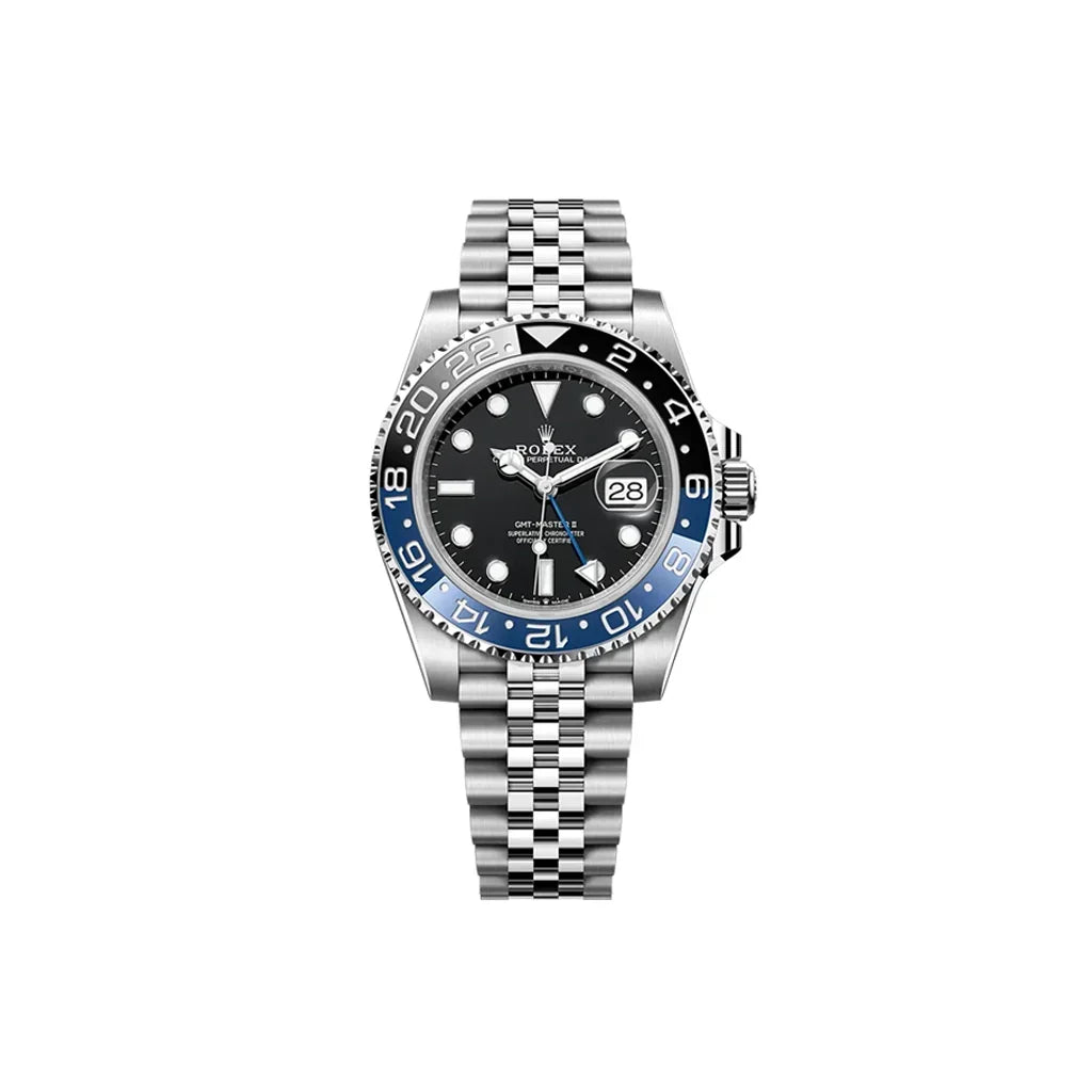 Gmt-master Ii "batgirl" Jubilee Black Dial