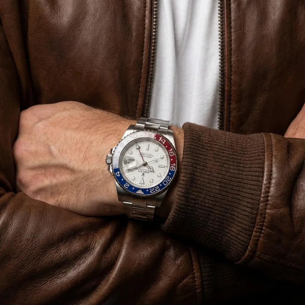 Gmt-Master II Men's Watch With Dual Time Display