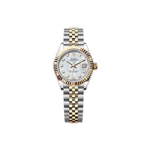 Lady-Datejust Automatic Mother Of Pearl  Dial Oyster Bracelet Women's Watch