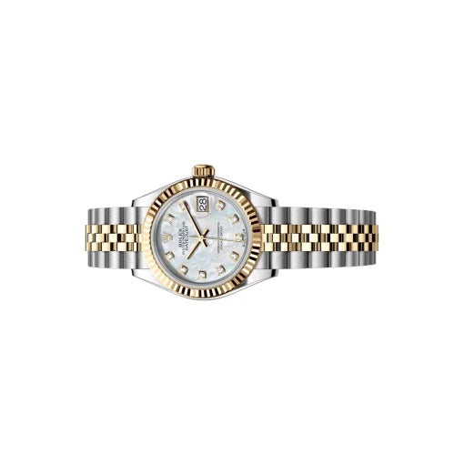 Lady-Datejust Automatic Mother Of Pearl  Dial Oyster Bracelet Women's Watch