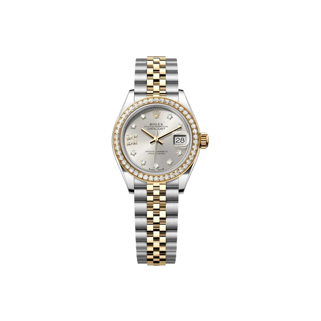 Lady Datejust Automatic Watch With Decorative Diamond Dial