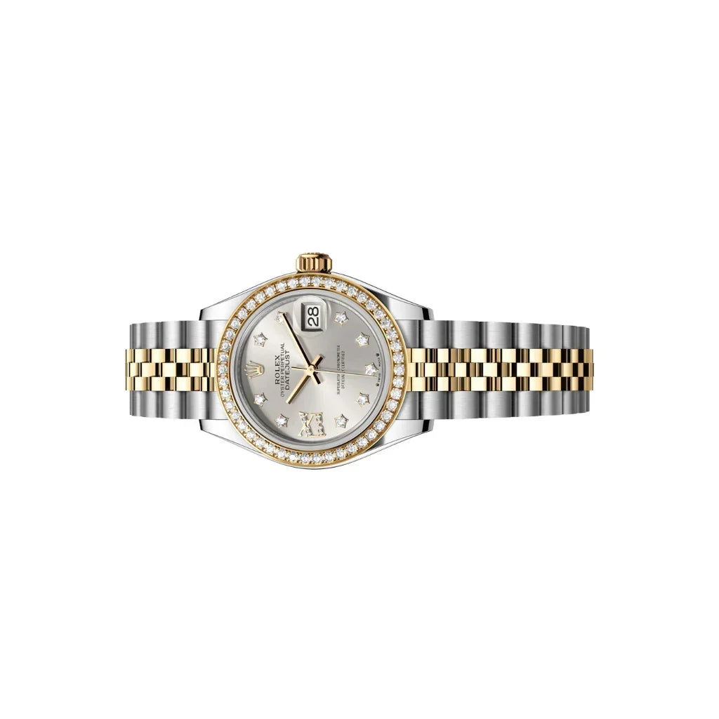 Lady Datejust Automatic Watch With Decorative Diamond Dial