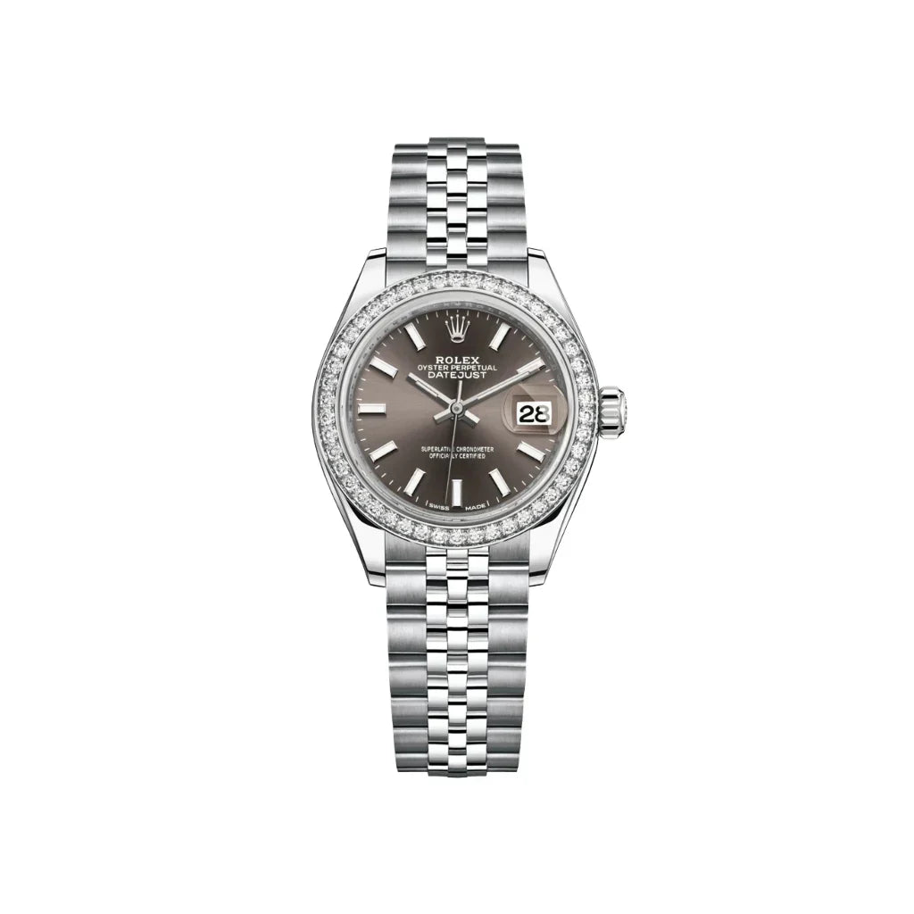Lady Datejust Automatic Watch With Diamond Bezel Accent