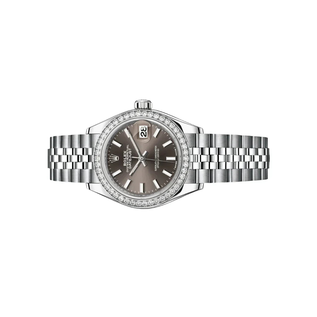 Lady Datejust Automatic Watch With Diamond Bezel Accent