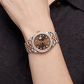 Lady Datejust Automatic Watch With Star-Style Diamond Markers