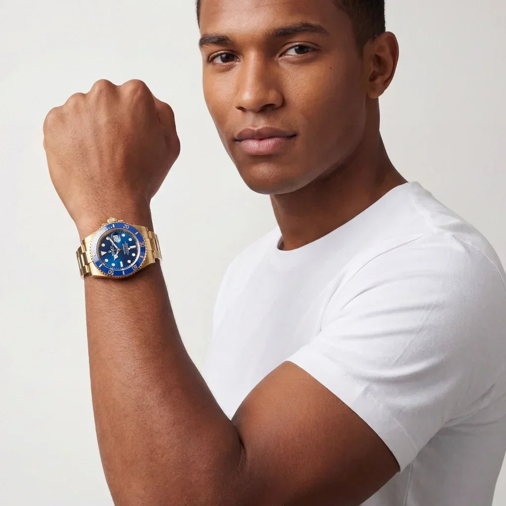 Submariner Date Luxury Automatic Watch With Blue Dial
